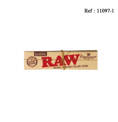 RAW Connisseur King Size Cigarette paper+tips 24 booklets