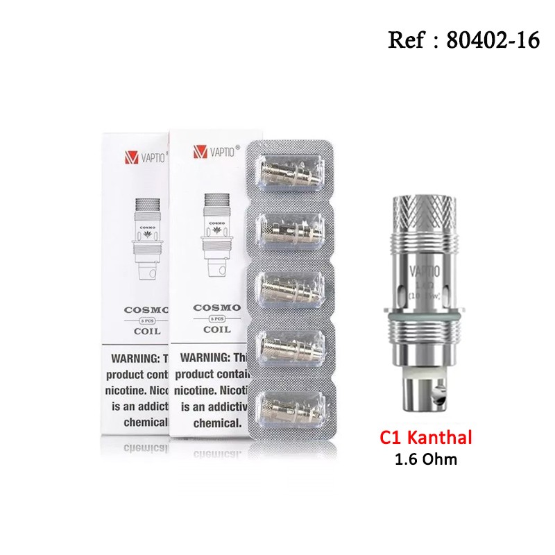 Coil Cosmo C1 (5pcs) 1.2 Ohm Kanthal Vaptio