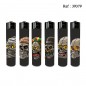 flint festival lighter death's head assorted per 24 pcs