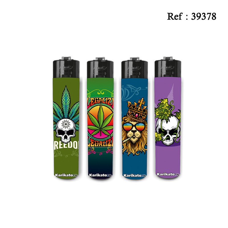 flint festival lighter hipster maria assorted per 24 pcs