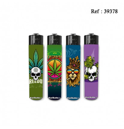 flint festival lighter hipster maria assorted per 24 pcs