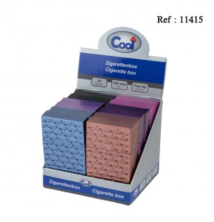 Cigarette box Slim 100S Strass assorted per 12 pcs