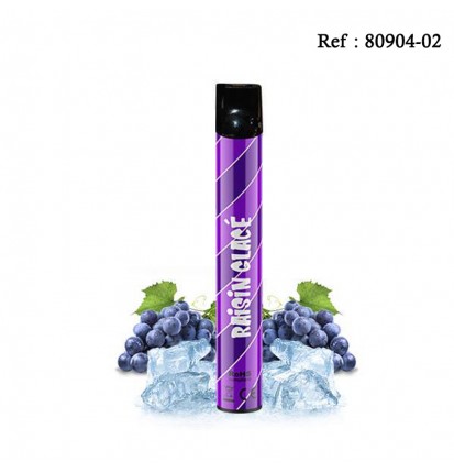 Disposable E-cigarettes WPuff Ice Grap Nicotine 1.7% 600puffs