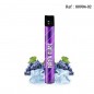 E-cigarettes jetables WPuff Raisin Glaçé Nicotine 1.70% 600 Puffs