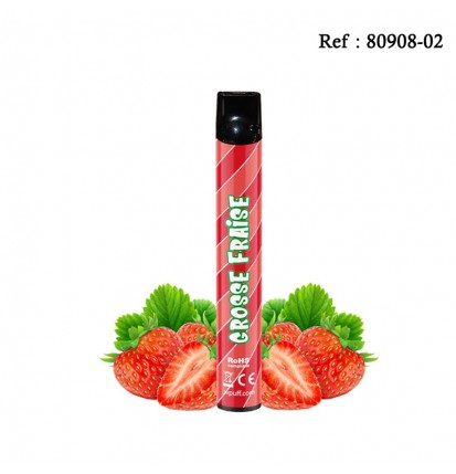 Disposable E-cigarettes WPuff Big Strawberry Nicotine 1.7% 600puffs