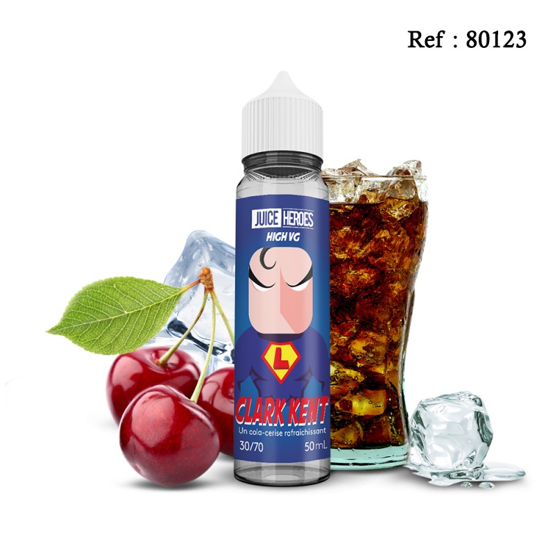 E-liquide Clark Kent JUICE HEROES 50mL Liquideo sans nicotine