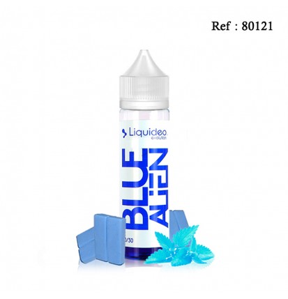 E-liquide Blue Alien FIFTY SALT Liquideo 50mL sans nicotine