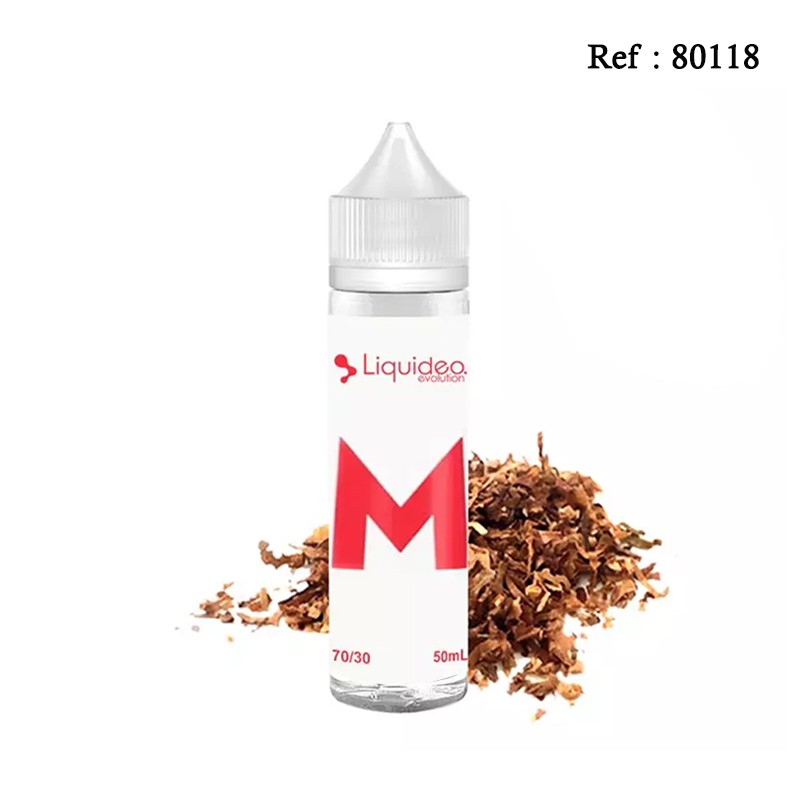 E-liquide Le M Liquideo 50mL sans nicotine