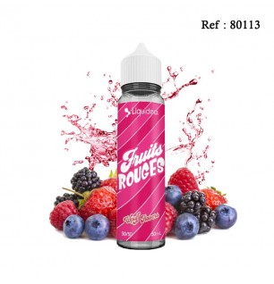 E-liquide Wpuff Fruits rouges Liquideo 50mL sans nicotine