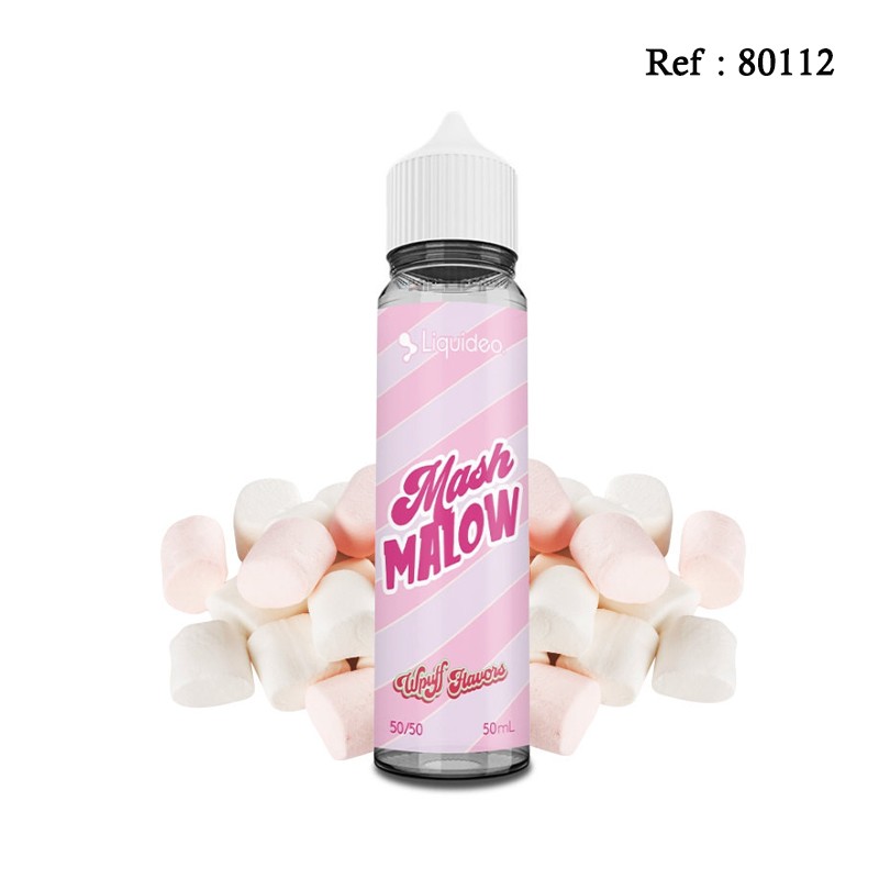 E-liquide Wpuff Mashmallow Liquideo 50mL sans nicotine