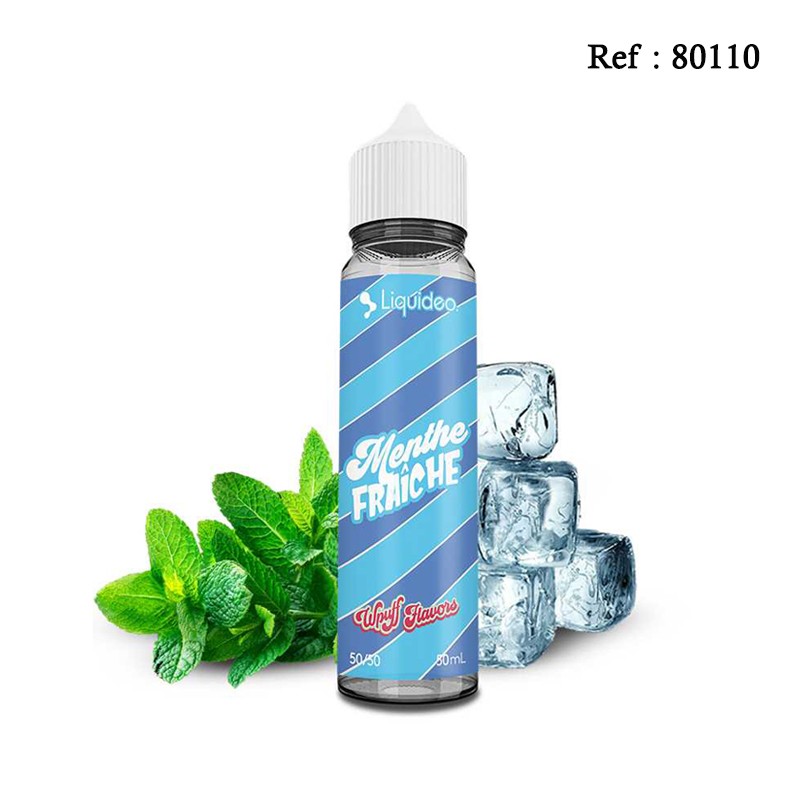 E-liquid Wpuff Fresh mint Liquideo 50mL without nicotine