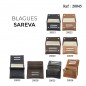 Blagues SAREVA cuir modèles et coloris assortis, lot de 10 composé de