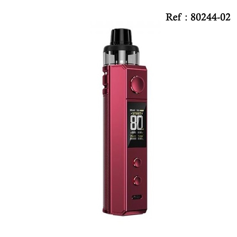 Kit Drag H80S Voopoo - Plum Red