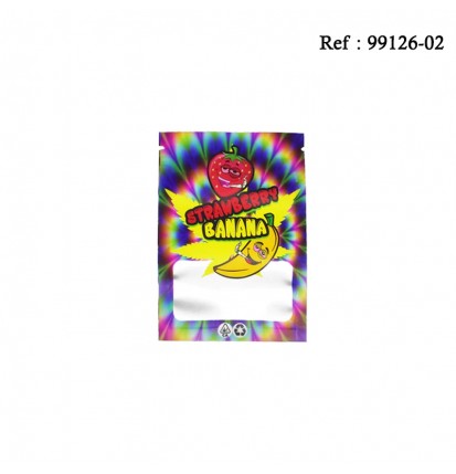 Strawberry Banana odour bag, pack of 100