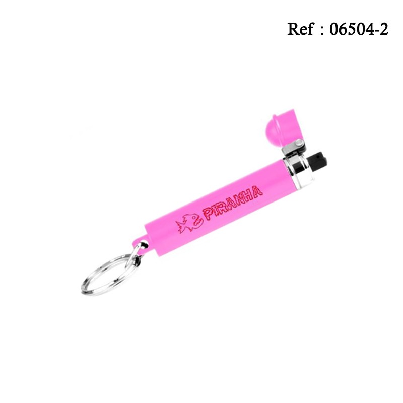 Defense key ring Pepper spray pink