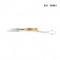 M.A.M key-ring knives Beechwood, 5.5cm stainless steel blade