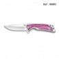 Knife 6.5 cm Chrome Pink