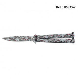 Knife Papillon 9.5 cm Fighter 3D