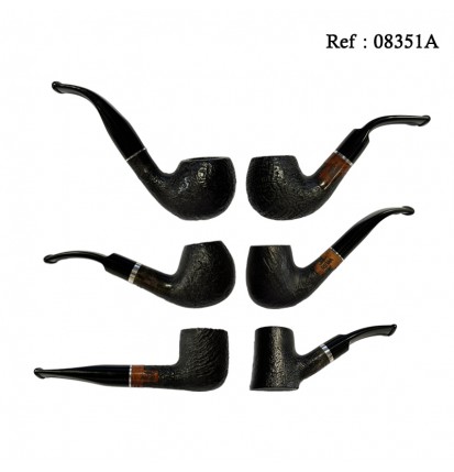 Pipes "REVA", 9 mm, boîte de 6 assorties