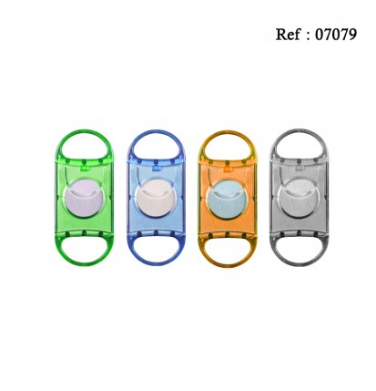 Cigar cutter  4 colors TC assorted per 24 pcs