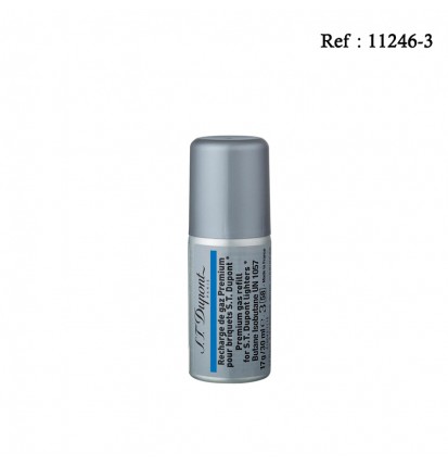 Recharge de gaz Premium pour briquets DUPONT 30mL Bleu