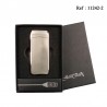 JC "Gamma" Silver USB Bow Lighter