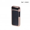 JC "Gamma" Black/Rose Gold USB Bow Lighter