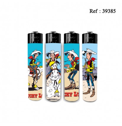 flint festival lighter Lucky Luck I assorted per 24 pcs