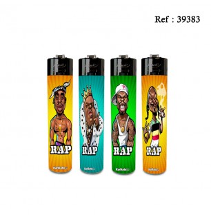 flint festival lighter Rap singers assorted per 24 pcs