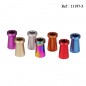 cigarette extinguisher mushroom shut Metal Rainbow, display of 24 pcs