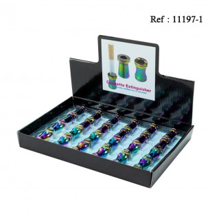 Etouffoirs Métal Rainbow, display de 24 pcs