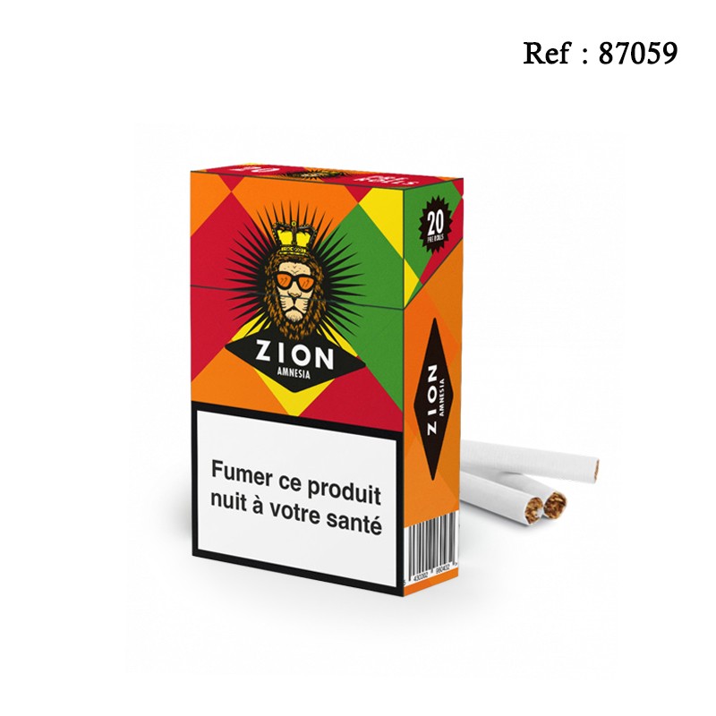 Pré-rolls CBD ZION Amnesia - paquet de 20pré-rolls