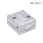 Papier cig. GOLDEN FILTER Bio King size Slim + filtre Green verre CBD