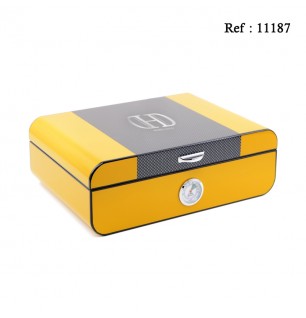 Humidorius humidor Yellow for 25 cigars 280 x 200 x 90 mm