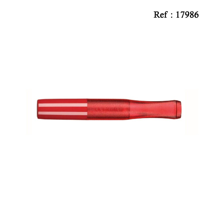 denicotea cigarette red 77mm with 10 filters 9mm