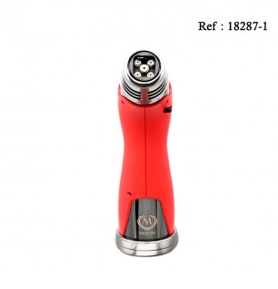 Briquet Torche de Table MYON gomme rouge