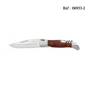 Laguiole knife 9.1 cm TB Red wood