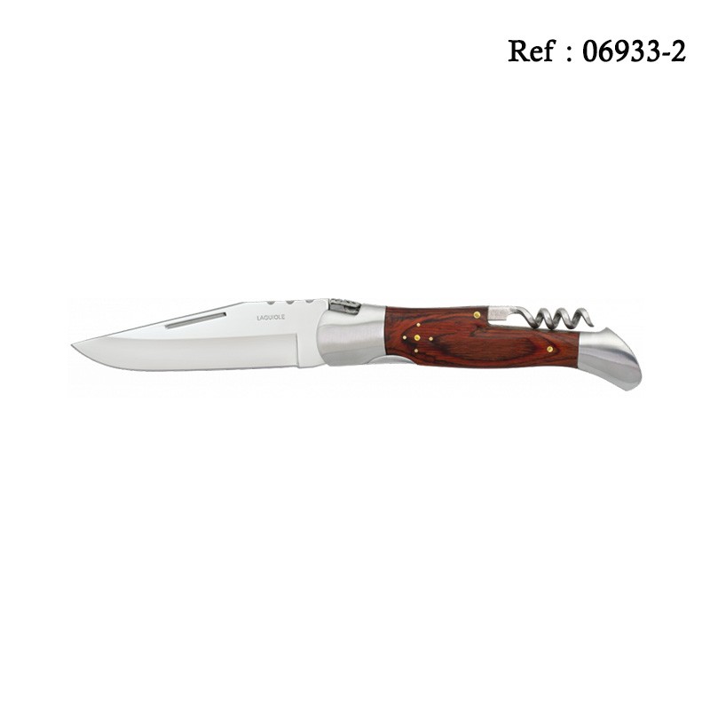 Laguiole knife 9.1 cm TB Red wood