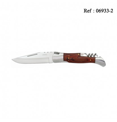 Laguiole knife 9.1 cm TB Red wood