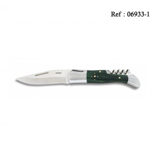 Couteau LAGUIOLE 9.1 cm TB Bois Vert