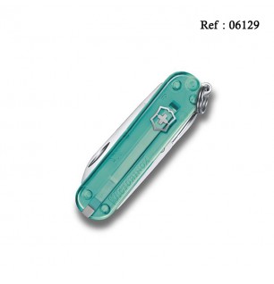 Couteau VICTORINOX Classic vert turquoise translucide