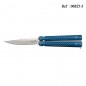 Knife Papillon 6.8 cm blue