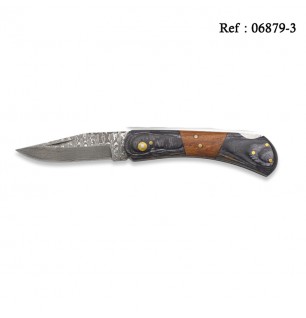 Knife blade Lamas 7.5 cm wood handle en gift box