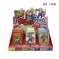 King metal box hero edition assorted per 18 pcs , 11.5 x 6 x 2 cm