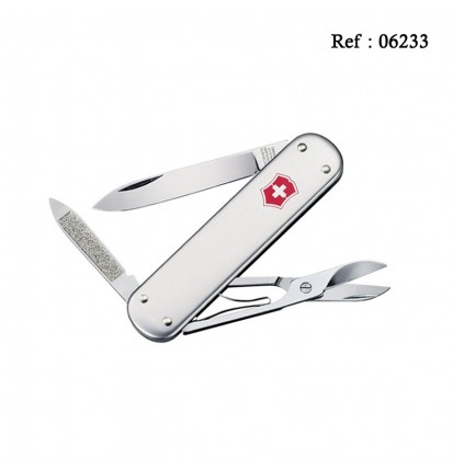 Couteau Money Clip VICTORINOX Alox Lisse Gris