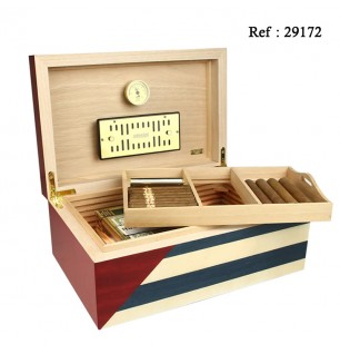 Humidor ADORINI Cuba Te Amo Grande Deluxe 370 x 245 x 150 for 150 cig