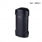 Briquet quadruple jet Eurojet noir avec repose cigare