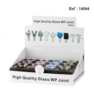 glass chillum per 12 pcs