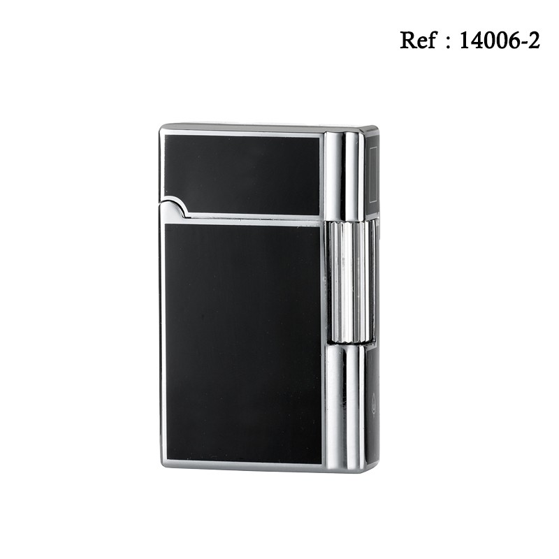 Eurojet lighter Gender Flint Black/Silver