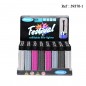 Festival flint lighter Bling Bling assorted per 24 pcs